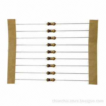Carbon-film Resistor with Various Wattage and Tolerance, Customized Values are Accepted